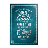 Words That Inspire Decoposter: Let’s Not Get Tired of Doing What Is Good